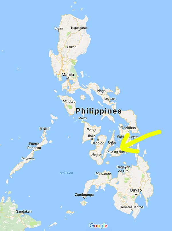 Bohol Location