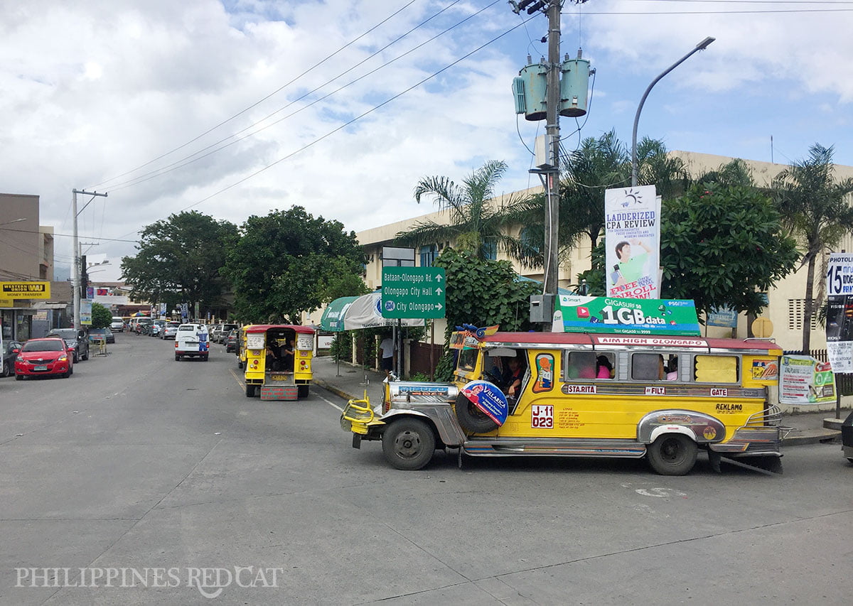 Yellow Jeepney in Olongapo